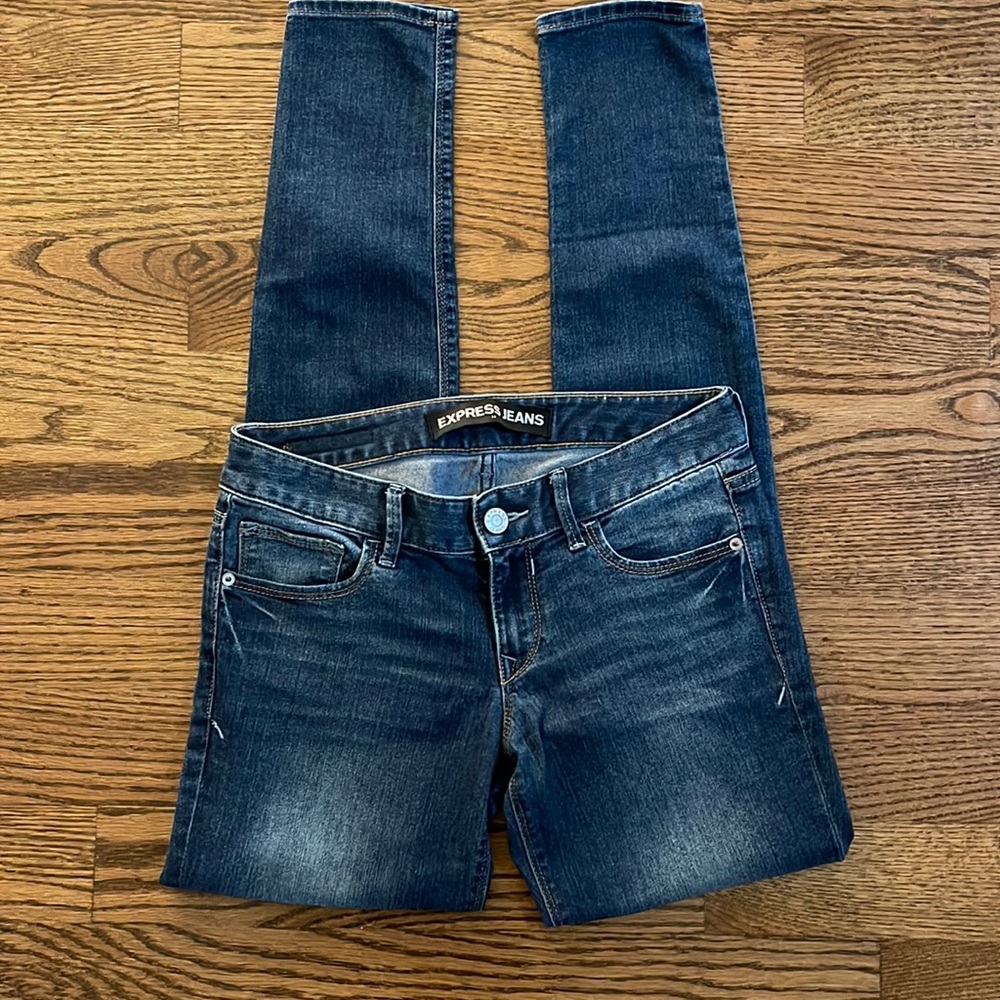 EXPRESS LEGGING LOW RISE JEANS